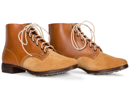 Schnurschuhe M43 - trzewiki brązowe