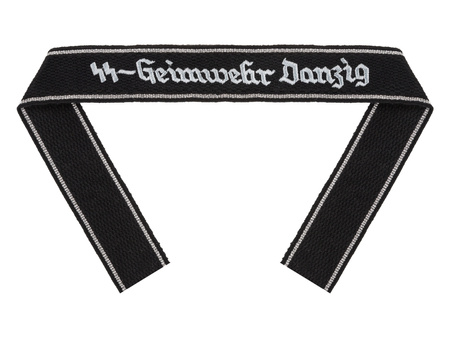 Taśma na rękaw SS, Heimwehr Danzig - RZM, żołnierska