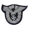 Odznaka LW pilota haftowana, oficerska - replika