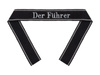 Taśma na rękaw Waffen SS, Der Fuhrer - RZM, żołnierska